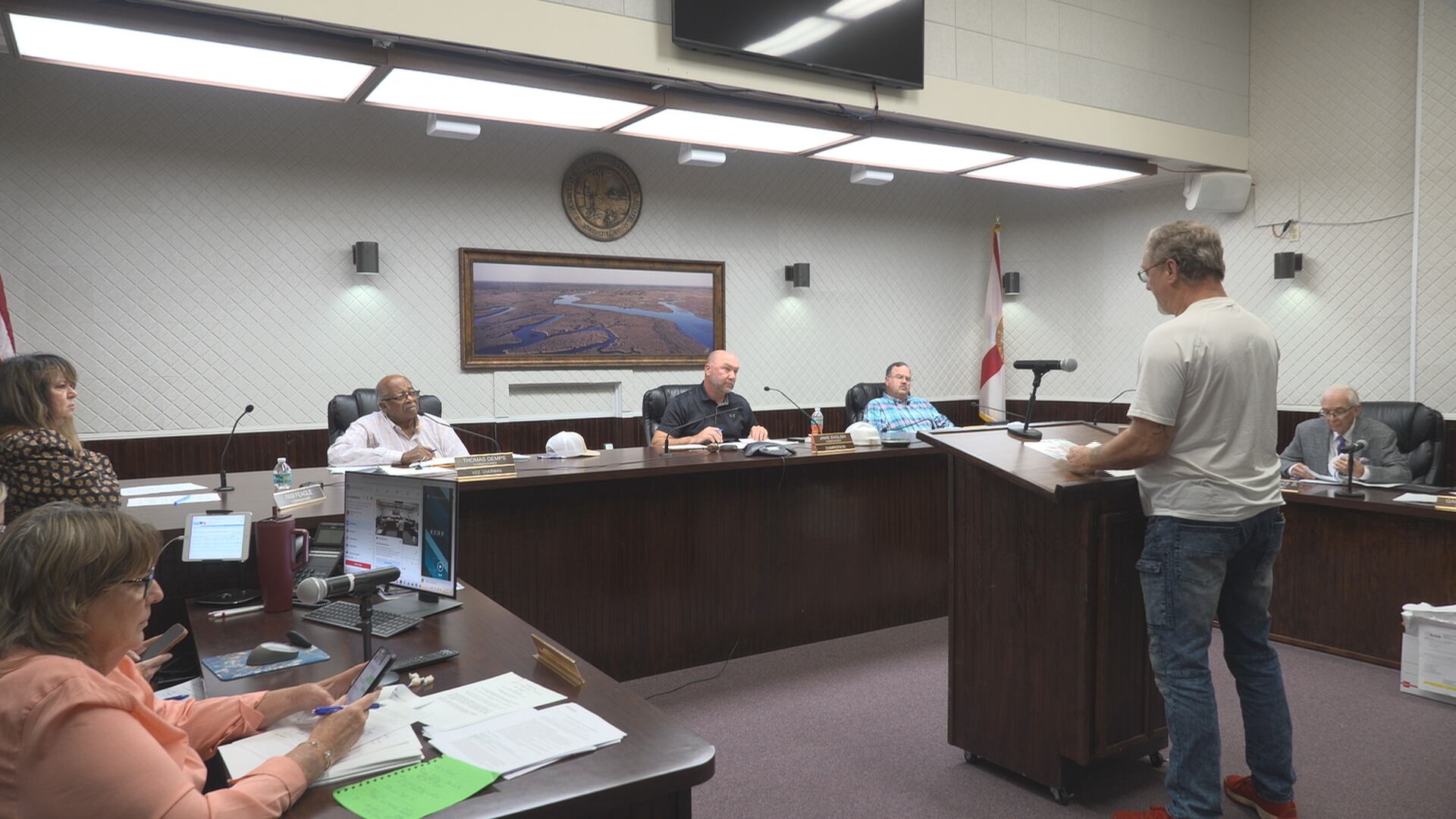 Taylor County senior center requests financial assistance at county commission meeting amid threat of closure