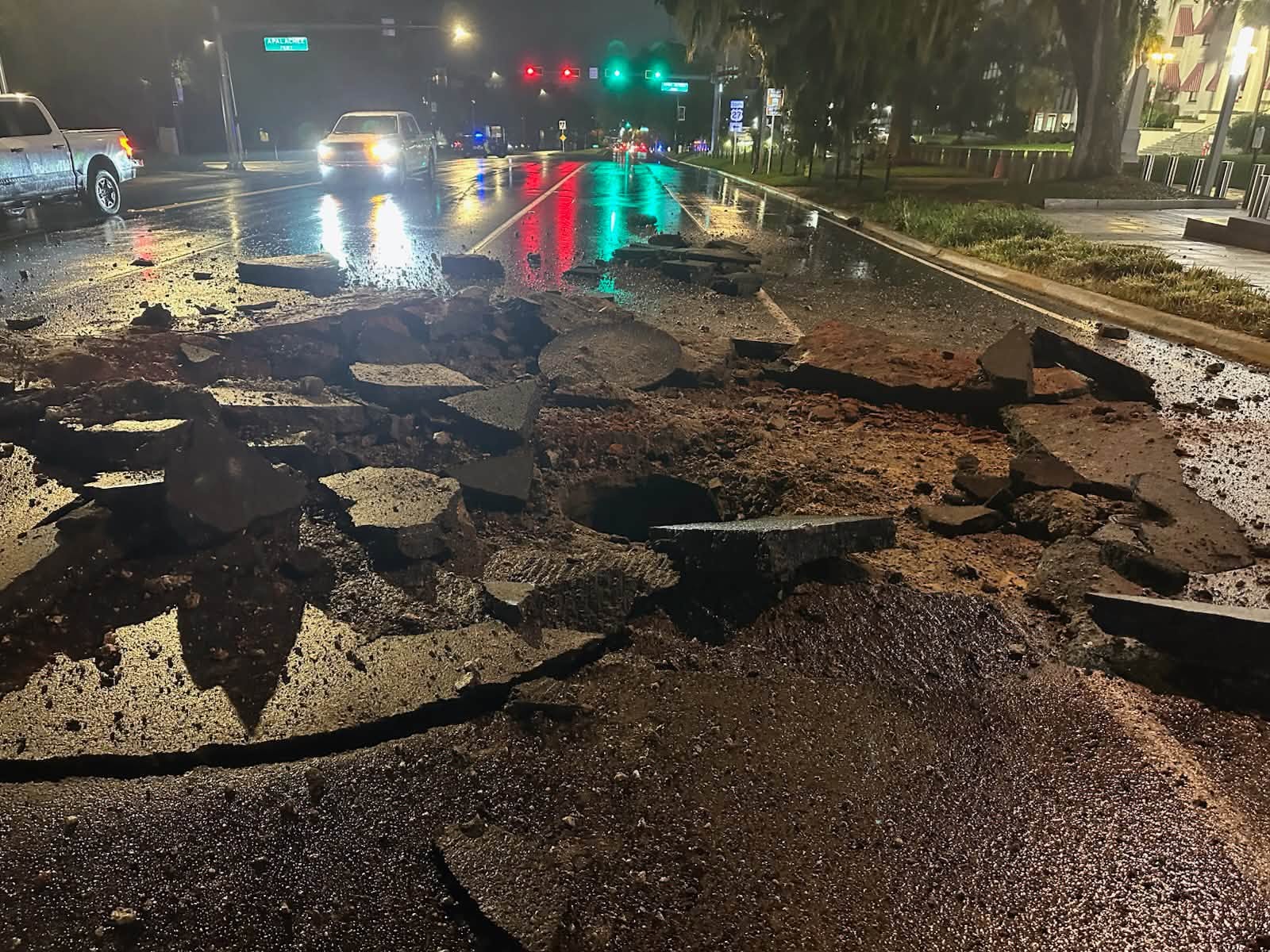 Underground Electrical Fire Disrupts Downtown Tallahassee, Closes Key County Offices