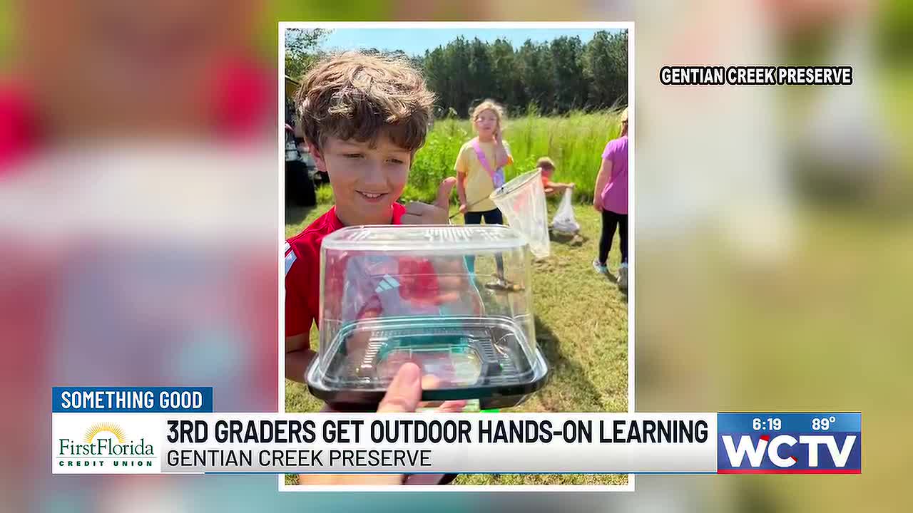 Third Graders Engage in Pollinator Study at Gentian Creek Preserve