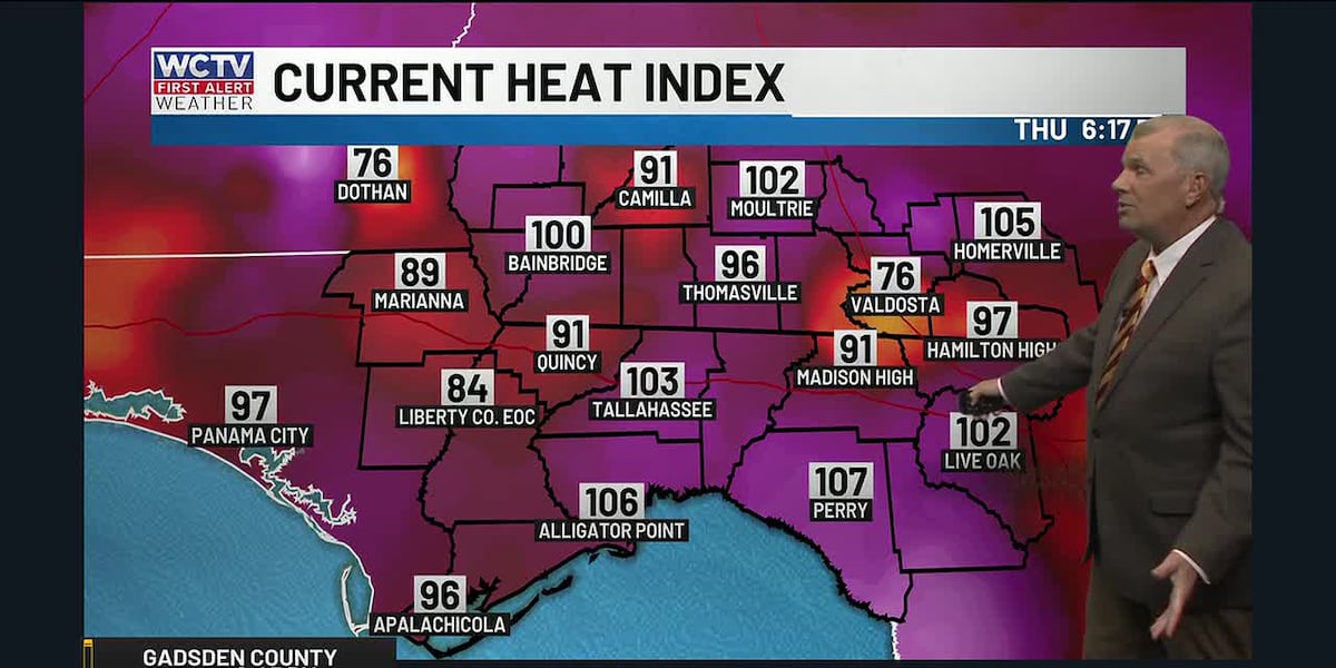 Another Day of Heat and Strong Storms Winding Down
