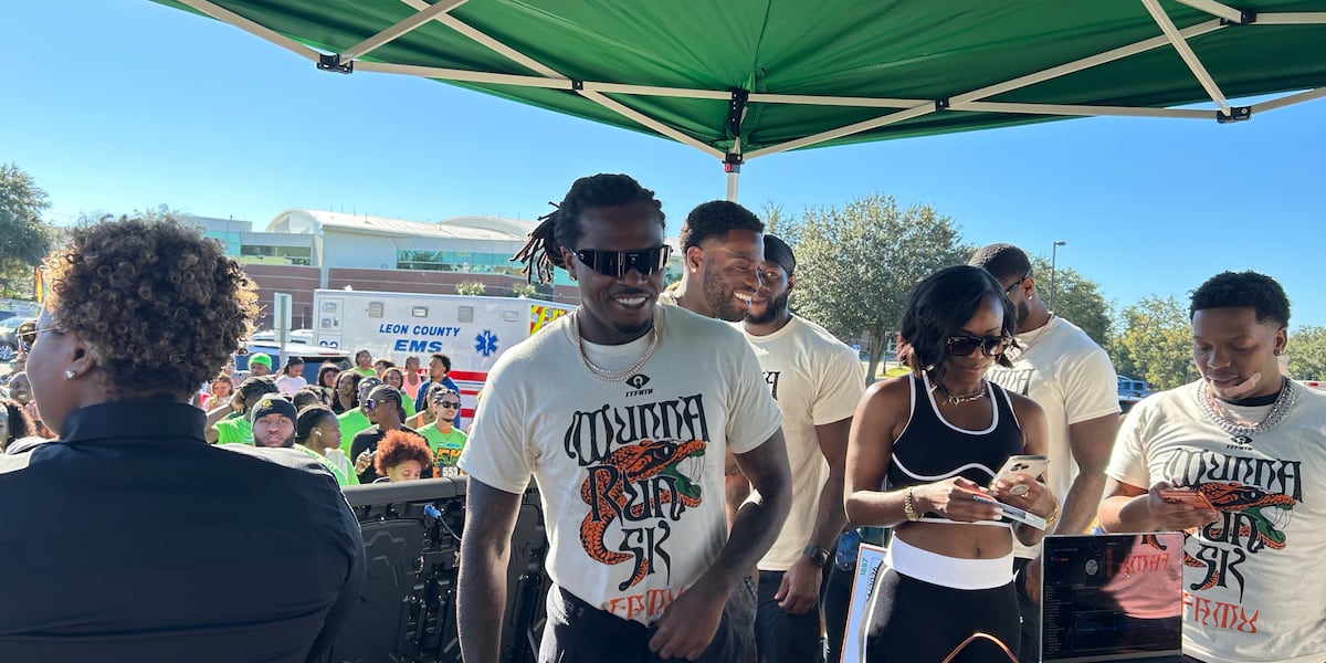 Student Report Chart Chart-topping artist Gunna joins FAMU students for homecoming 5K, helps ...
