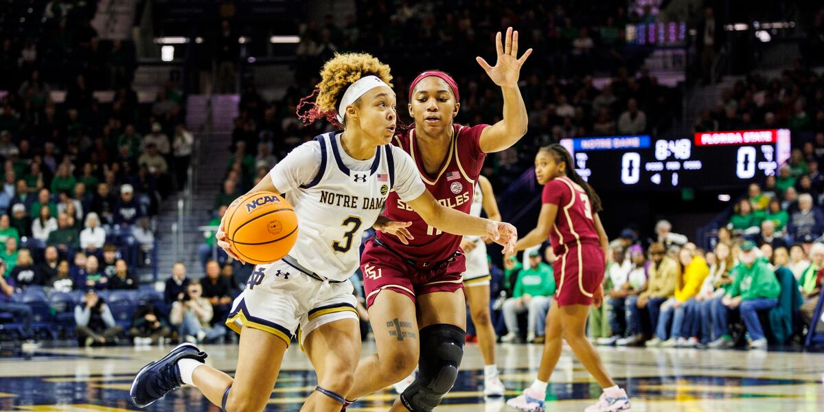 Latson scores 23 points and No. 24 Florida State stuns No. 3 Notre Dame ...