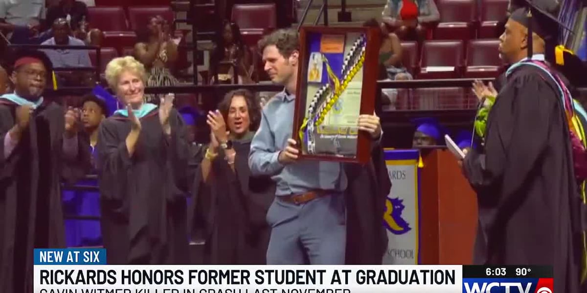 Rickards Graduation Student killed in November crash honored at Rickards High graduation