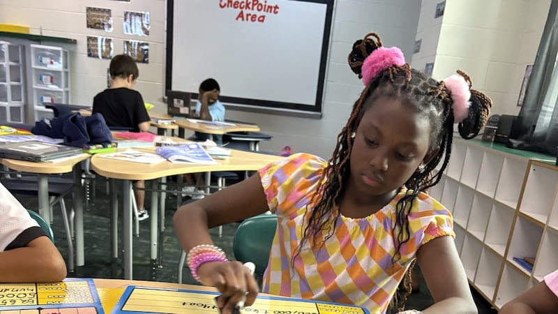 The first teacher for our first Community Classroom of the new 2025-2026 school year is Ms....
