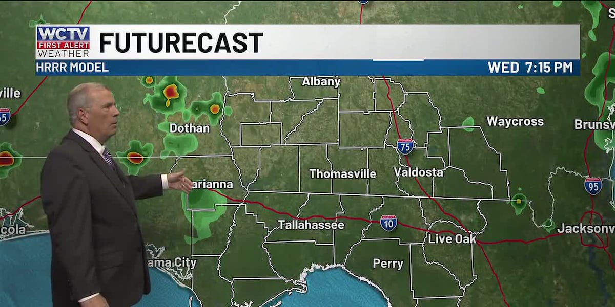Rain chances rise a bit, and will include mornings, too