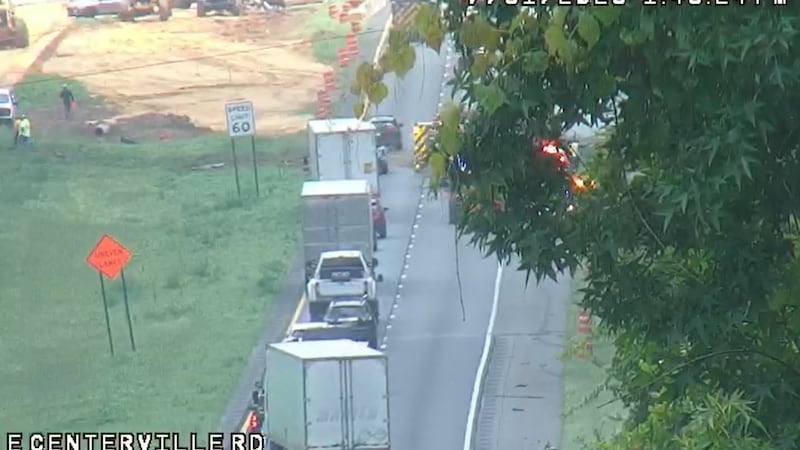Crash Scene on I10 in Leon County