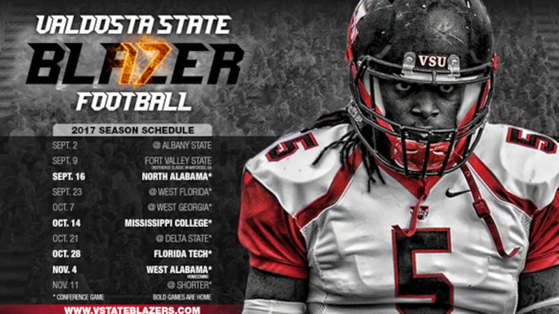 Valdosta State announces 2017 football schedule valdosta-state-announces-2017-football-schedule