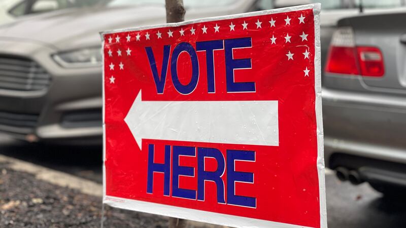 Voters cast ballots in runoff elections across Georgia on Tuesday, December 2, 2025.
