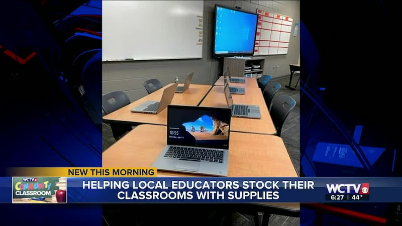 Computer science teacher Christy Roebuck hopes to get some digital cameras for her classroom,...