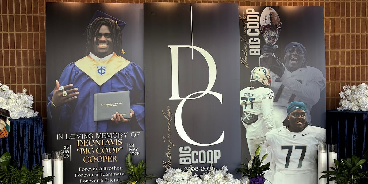 ‘He was loved by everybody’: Hundreds attend celebration of life for Deontavis Cooper