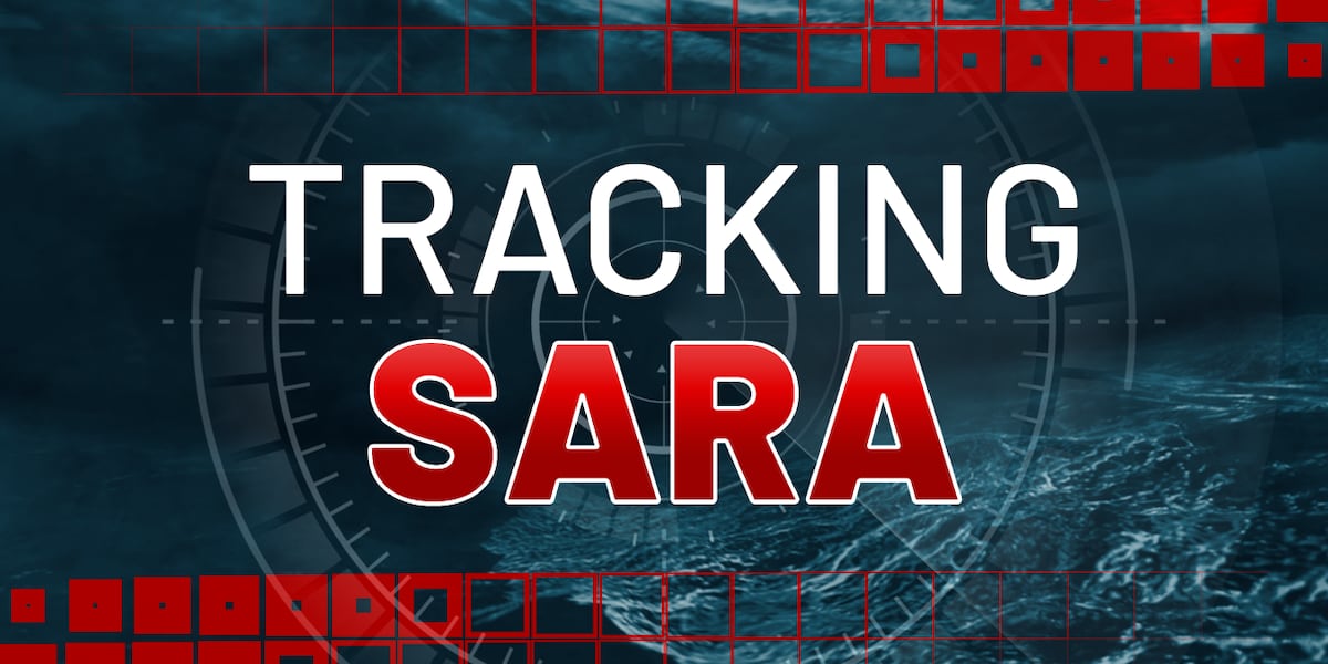 Tropical Storm Sara forms in the western Caribbean