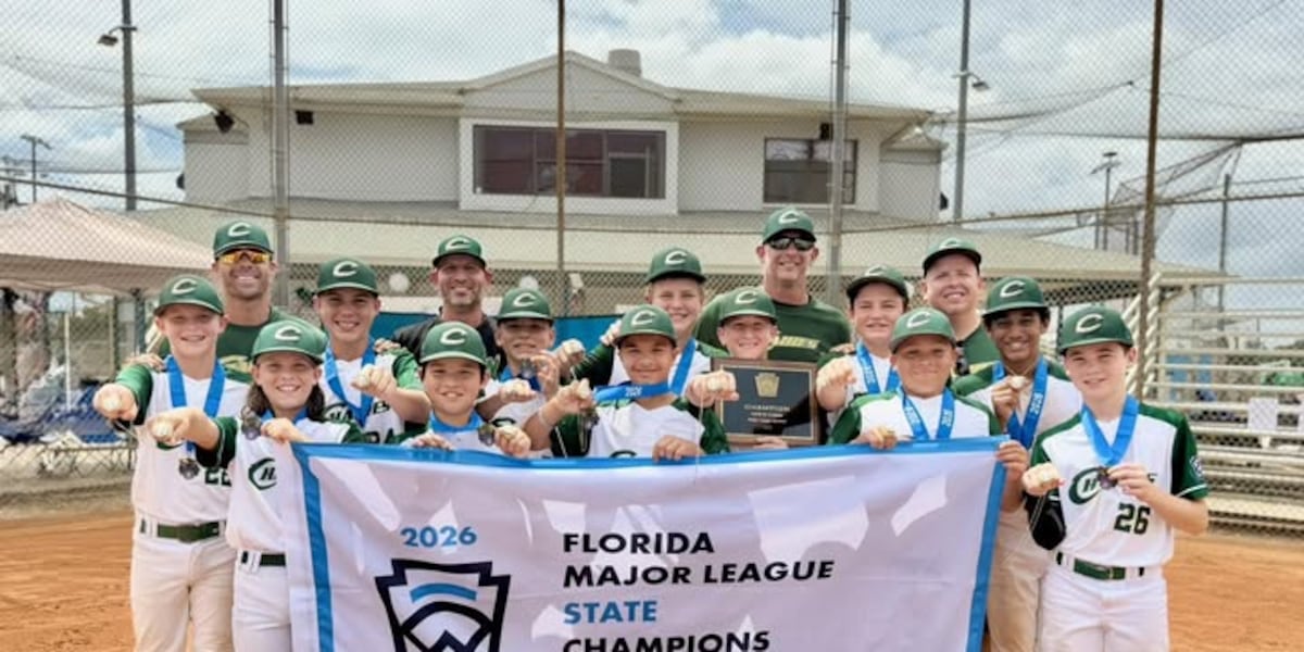 Chaires 12U wins state title, one step closer to Williamsport