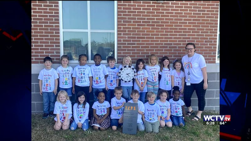 Haley Vann, who is teaching first graders in her first year of teaching, is hoping to provide...