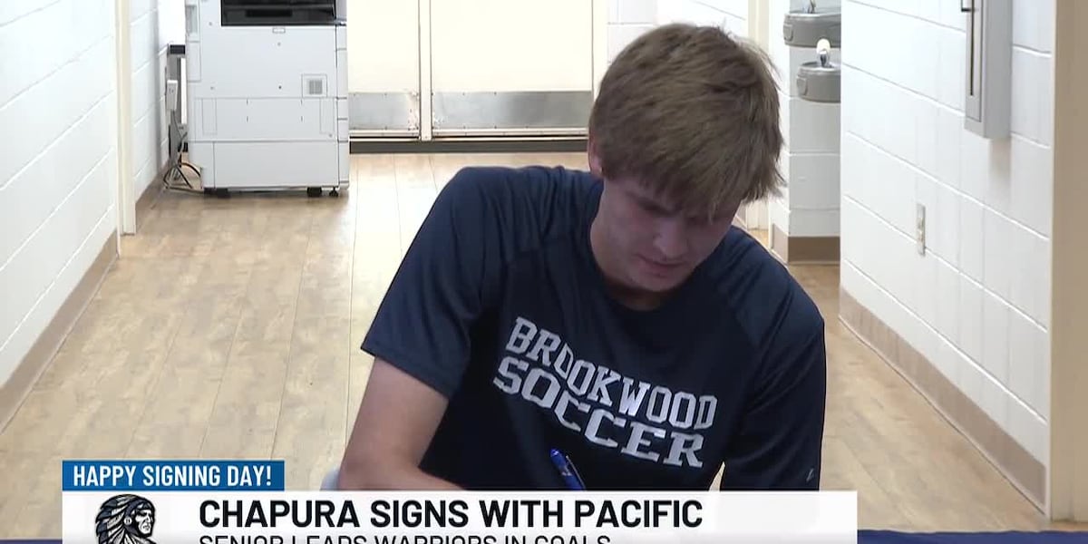 Brookwood soccer standout Harrison Chapura signs with Pacific
