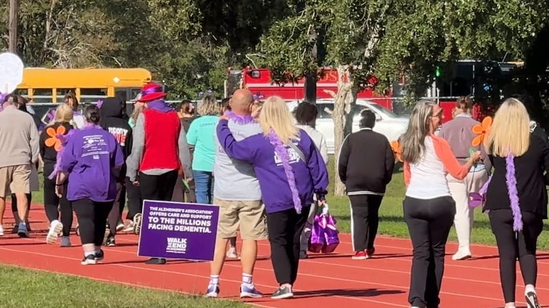 The Alzheimer's Association set a fundraising goal for this year's Valdosta walk at $23,000