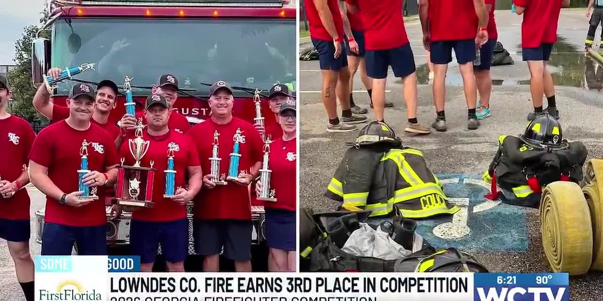 Something Good: Lowndes Co. Fire Rescue earns 3rd place in statewide competition
