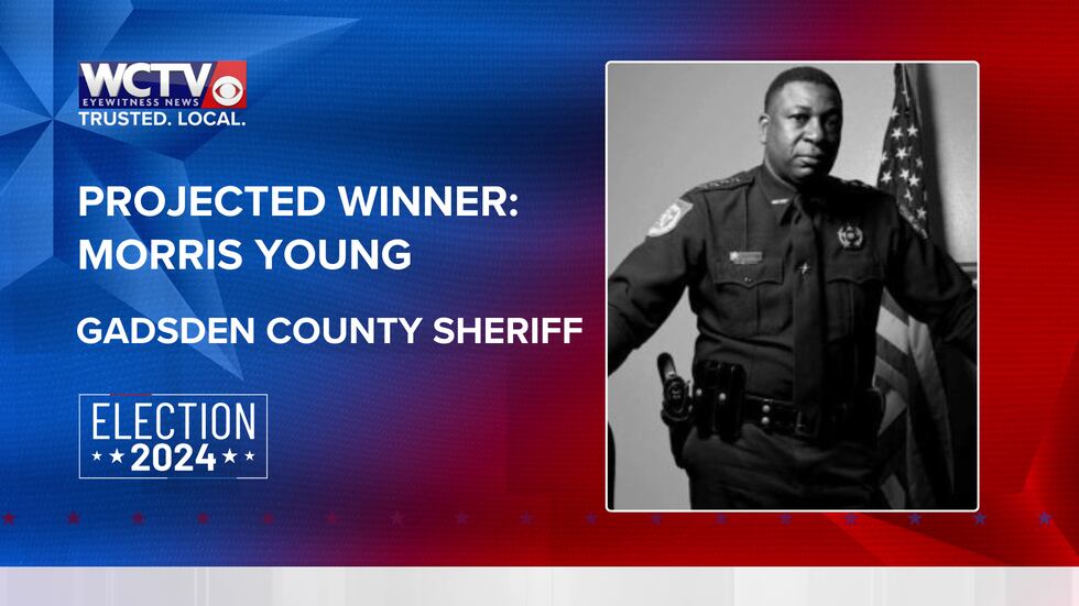 WCTV is calling the race for Gadsden County Sheriff for incumbent Morris Young.