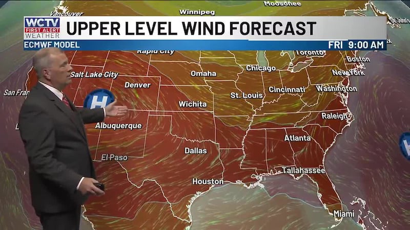 Temperatures in the 90s and random downpours are on repeat this week. Chief Meteorologist Mike...