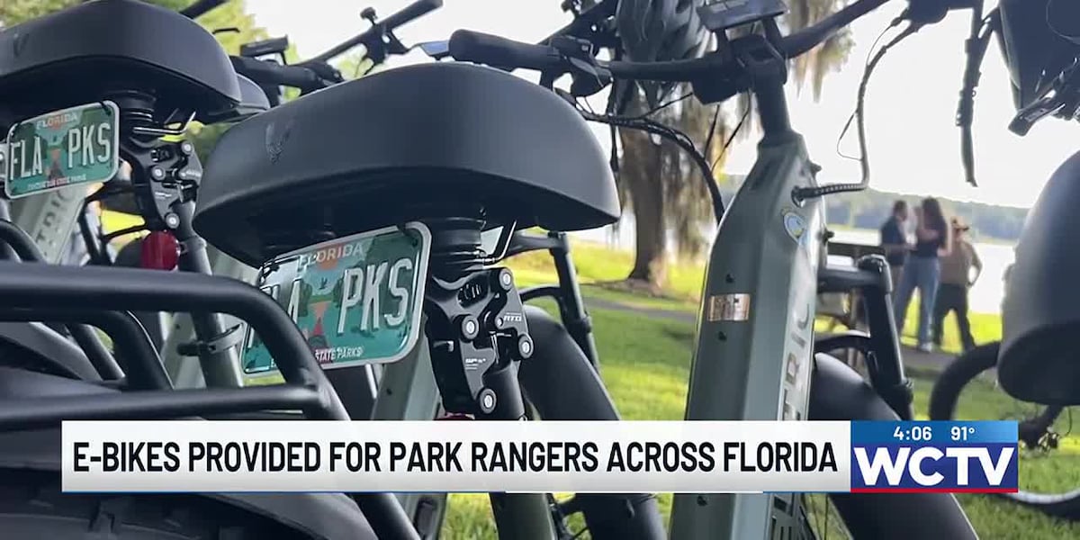 State park rangers across Florida to receive new electric bikes