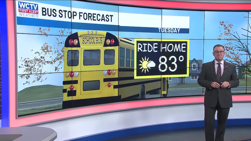 The WCTV First Alert Weather team will keep you prepared for your daily commute.
Today, is...
